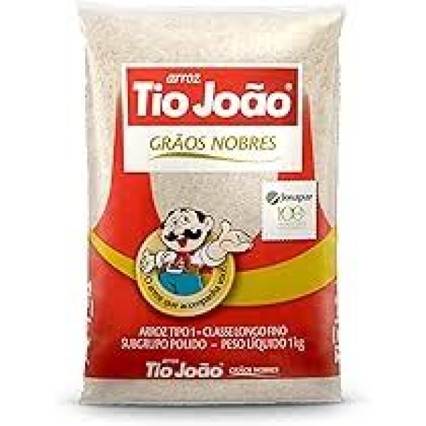 Arroz Branco / White Rice TIO JOÃO - 1Kg