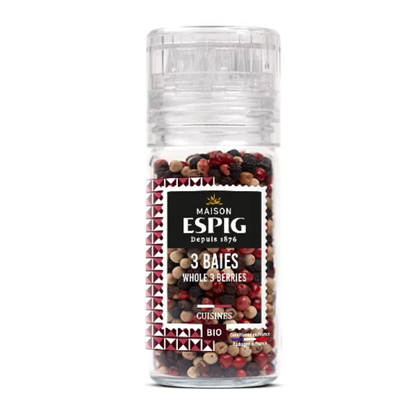 Mélange 3 baies Bio 90 g. Maison Espig
