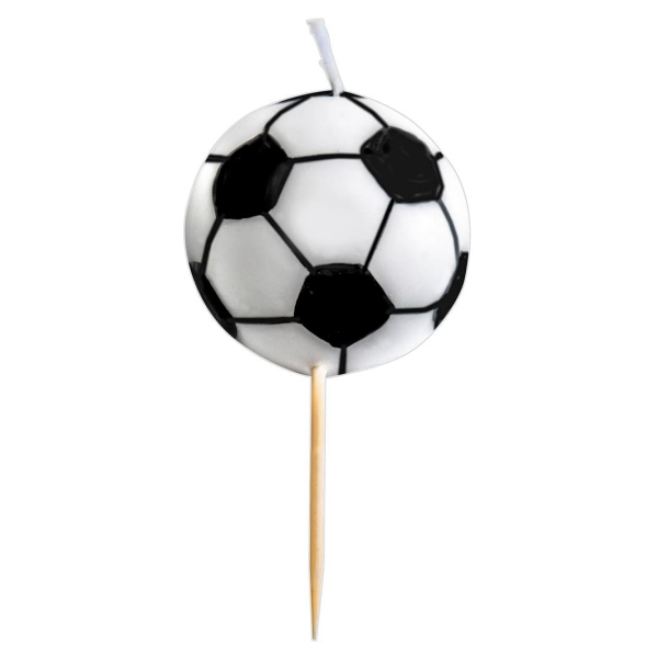 Bougie forme ballon de football