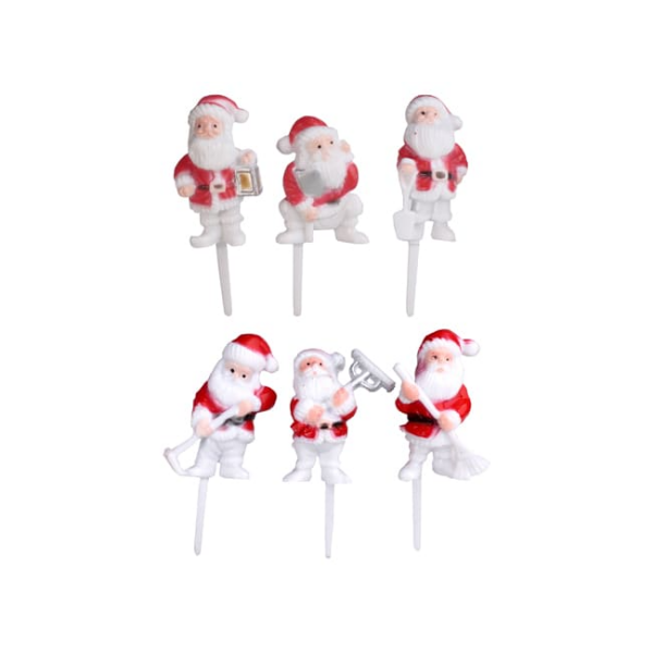 Pères Noël 6 modèles assortis (x 72)