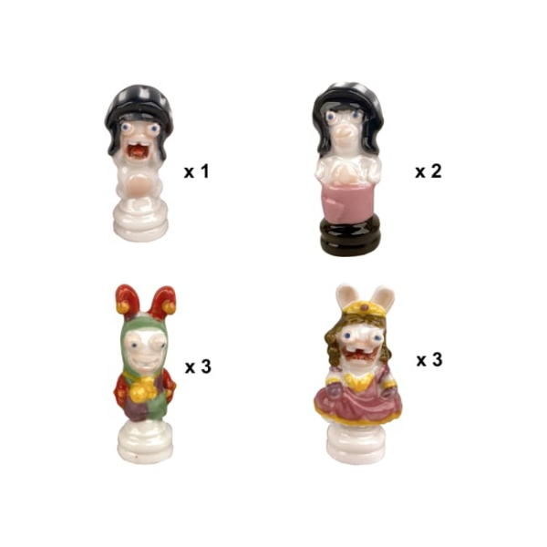 Fèves "Lapins crétins"