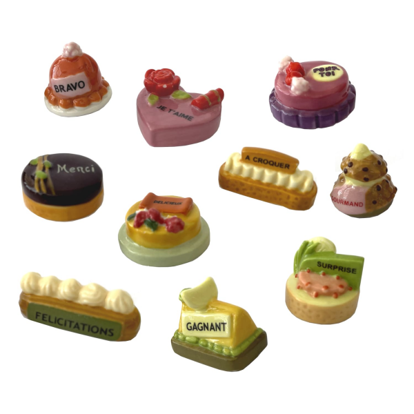 Fèves - Les gâteaux "messages"