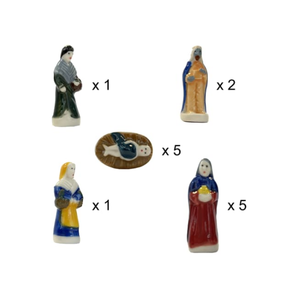 Fèves - Santons 14 modèles