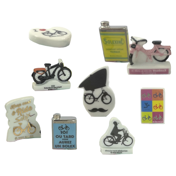 Fèves "Solex d'hier et d'aujourd'hui"