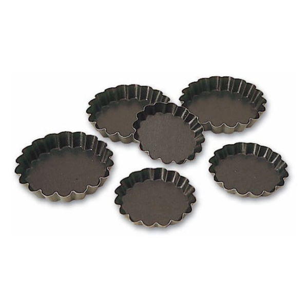 Moule Tartelette ronde cannelée