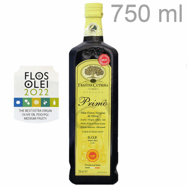 Cutrera Primo DOP Monti Iblei 750 ml Olivenöl Tonda Iblea - Frantoi Cutrera