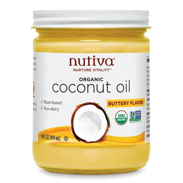 Nutiva Huile de Noix de Coco au Beurre Bio 414ml