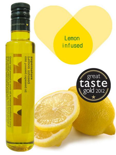 Supernature Huile de Colza Infusée au Citron 250ml