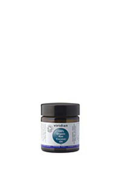 Viridian Huile de noix de coco crue biologique de la taille de l'échantillon 25g