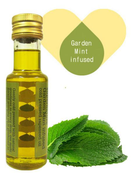 Supernature Garden Huile de colza infusée à la menthe 100 ml
