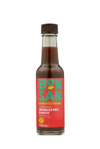 Bonsan Sauce Worcester bio végétalienne, 140 ml