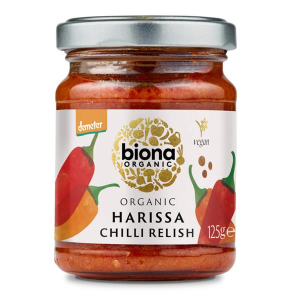Biona Harissa Piment Relish Bio 125g