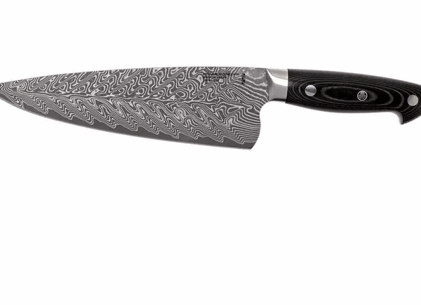 Bob Kramer by Zwilling Euro Couteau de chef en acier inoxydable 20 cm, 34891-201-0