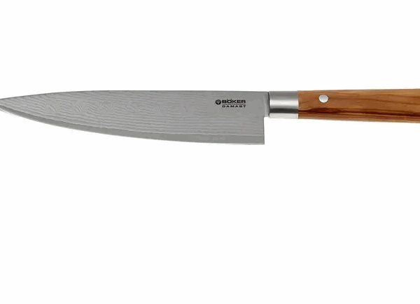 Couteau de chef Böker Damask Olive 21,2 cm, 130441DAM