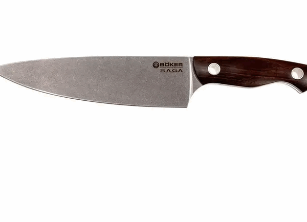 Böker 130367, couteau de chef Saga, Grenadille