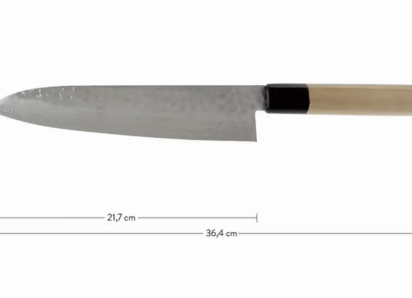 Couteau de chef Sakai Takayuki Damas 45 couches 21 cm