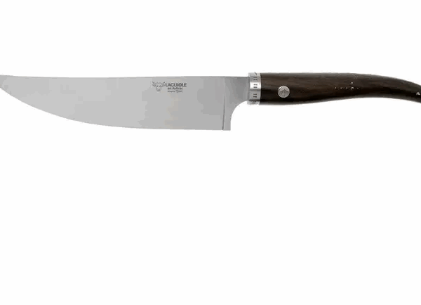 Laguiole en Aubrac Gourmet CGO20EBI couteau de chef ébène 20 cm