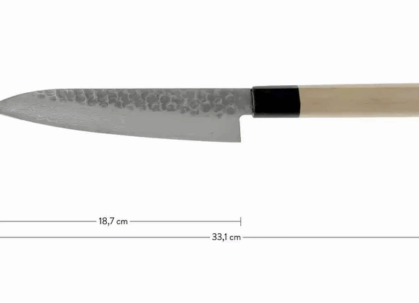 Sakai Takayuki Couteau de chef Damas 45 couches 18 cm