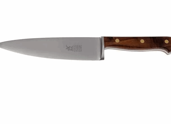 Robert Herder 1922 couteau de chef 18 cm, bois de noyer