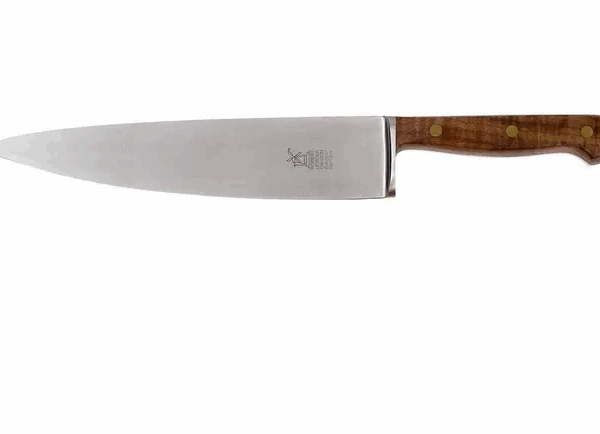 Robert Herder 1922 couteau de chef 23 cm carbone, bois de noyer