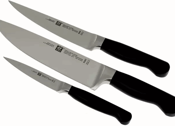 Zwilling 33620-007 Ensemble de 3 couteaux Pure
