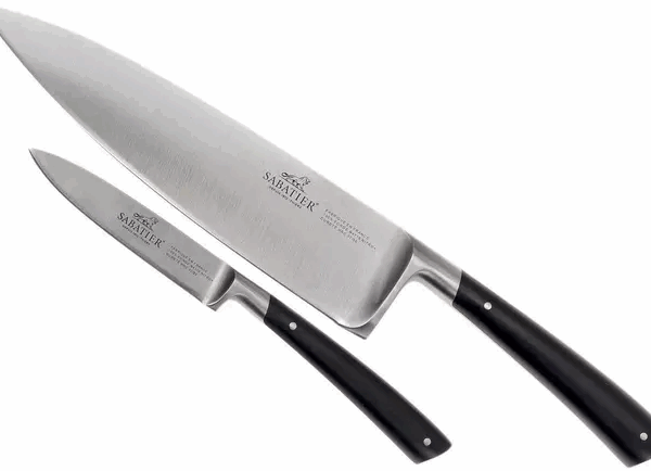 Lion Sabatier Edonist set de 2 couteaux, noir, 808180