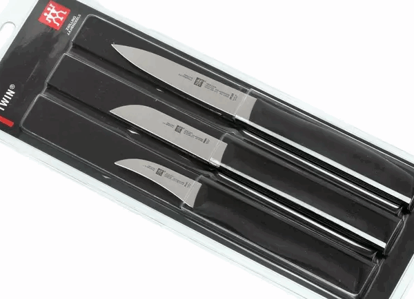 Ensemble de couteaux à éplucher Zwilling Twin Grip, 3 pièces, 38737-000