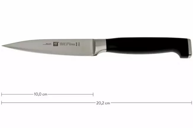 Zwilling 30070-101 Four Star II Couteau à éplucher/garnir