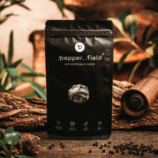 Poivre noir de Kampot 100g - sachet doypack