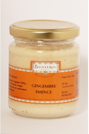 Gingembre Émincé en Pâte