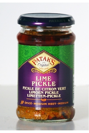 Pickle de Citron Vert Moyennement Épicé