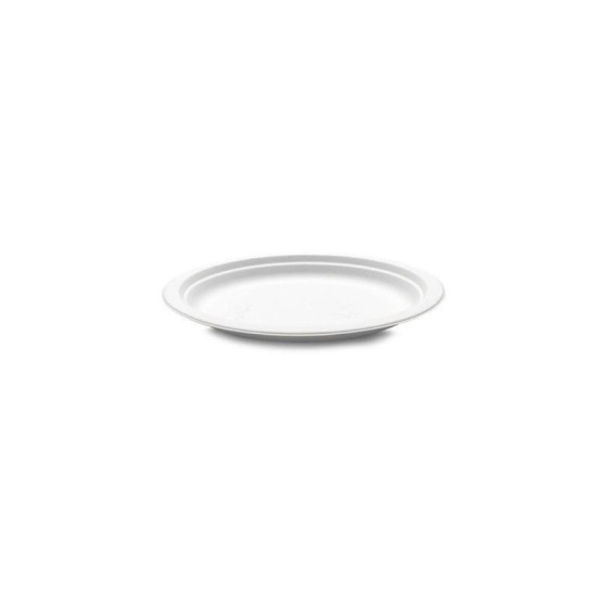 Assiette ronde eco-line en pulpe de canne 22 cm - par 500