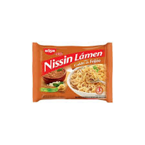 Miojo Sabor Caldo de Feijão / Bean Flavoured Noodles NISSIN - 75g