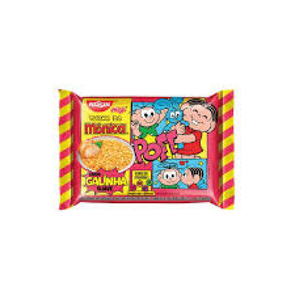 Miojo Turma da Mônica Galinha / Chiken Noodles NISSIN - 85g
