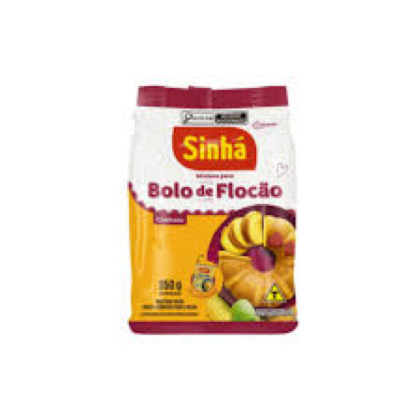 Mistura para Bolo Cremoso Sabor Flocão / Corn Cake Mix SINHÁ - 350g