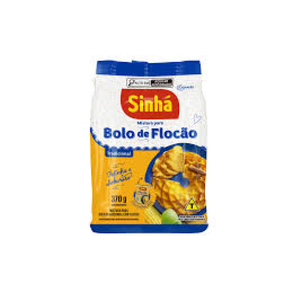 Mistura para Bolo de Flocão / Corn Cake Mix SINHÁ - 370g