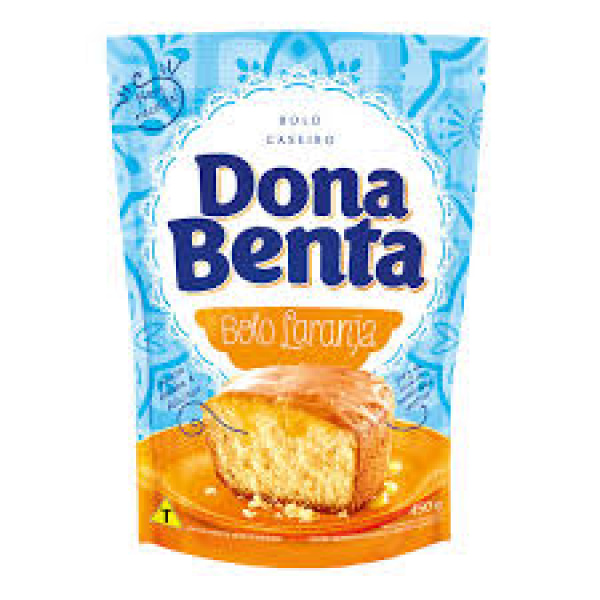 Mistura para Bolo Sabor Laranja / Orange Cake Mix DONA BENTA - 450g