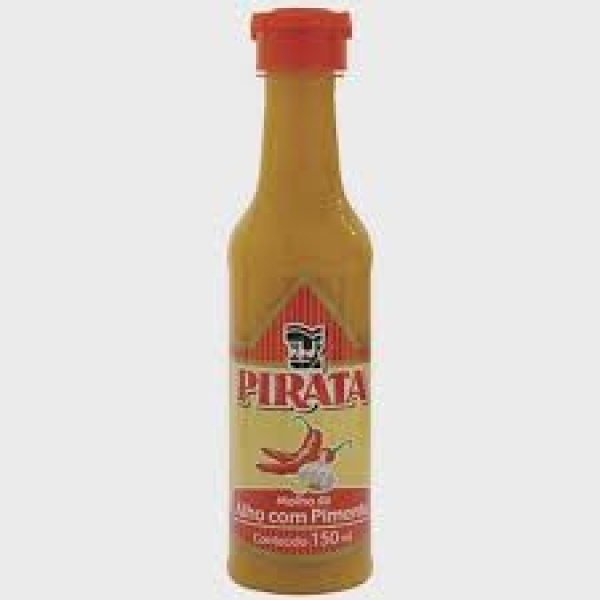 Molho de Alho com Pimenta / Spicy Garlic Sauce PIRATA - 150ml