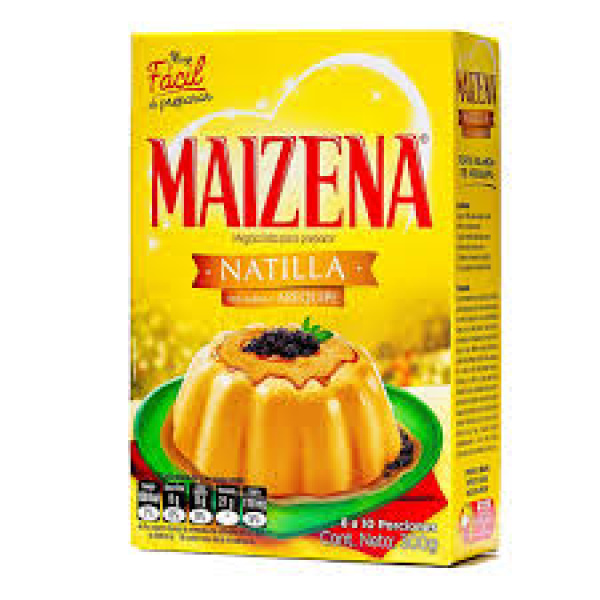 Natilla Sabor Doce de Leite / Natilla with Dulce de Leche MAIZENA - 300g