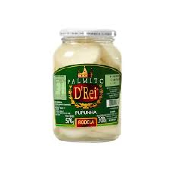 Palmito Pupunha Tolete / Palm Heart D'REI - 570g