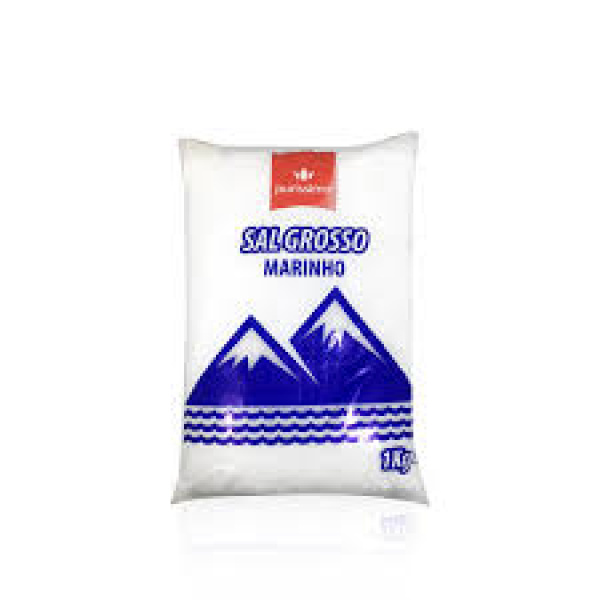 Sal Grosso / Coarse Salt PURÍSSIMO - 1Kg