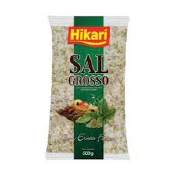 Sal Grosso com Ervas Finas / Coarse Salt with Herbs HIKARI - 500g