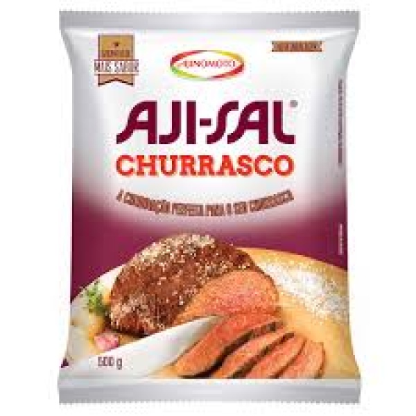 Sal Grosso para Churrasco / Coarse Salt for Barbecue AJINOMOTO - 1Kg