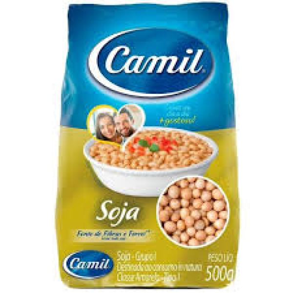 Soja em Grão / Soy Grain CAMIL-500g