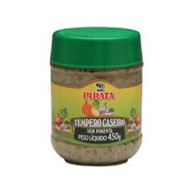 Tempero Caseiro sem Pimenta / Homestyle Seasoning Without Spice PIRATA - 450g