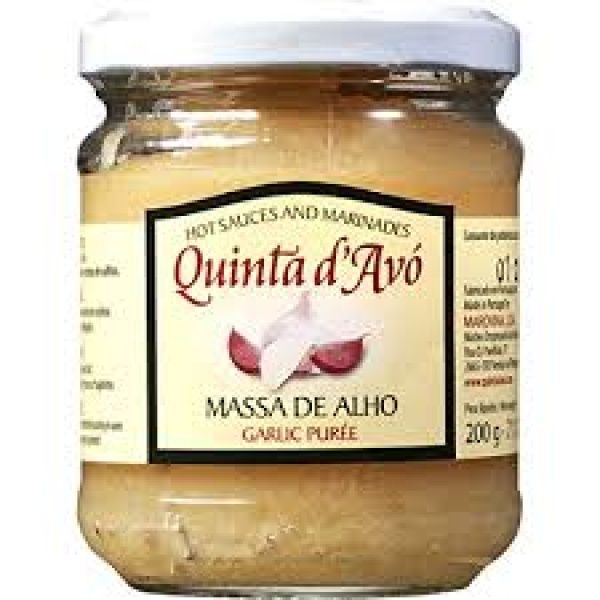 Tempero Massa de Alho / Garlic Paste Seasoning QUINTA D'AVÓ - 200g