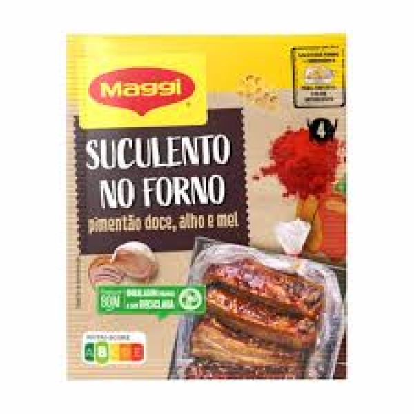 Tempero Suculento para Costelinha de Porco / Juicy Pork Ribs Seasoning MAGGI - 30g