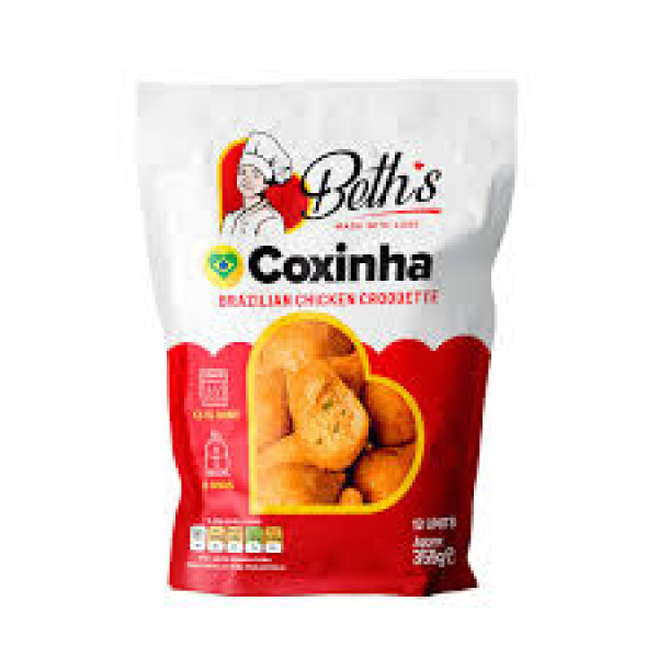 Coxinha Frita e Congelada / Frozen Chicken Croquette BETH'S - 50un
