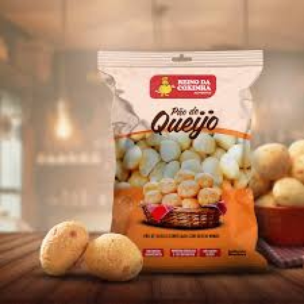 Pão de Queijo Congelado / Frozen Cheese Bread DU FORNO - 18un