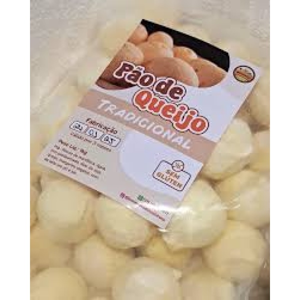 Pão de Queijo Congelado / Frozen Cheese Bread REZ FOODS - 100un